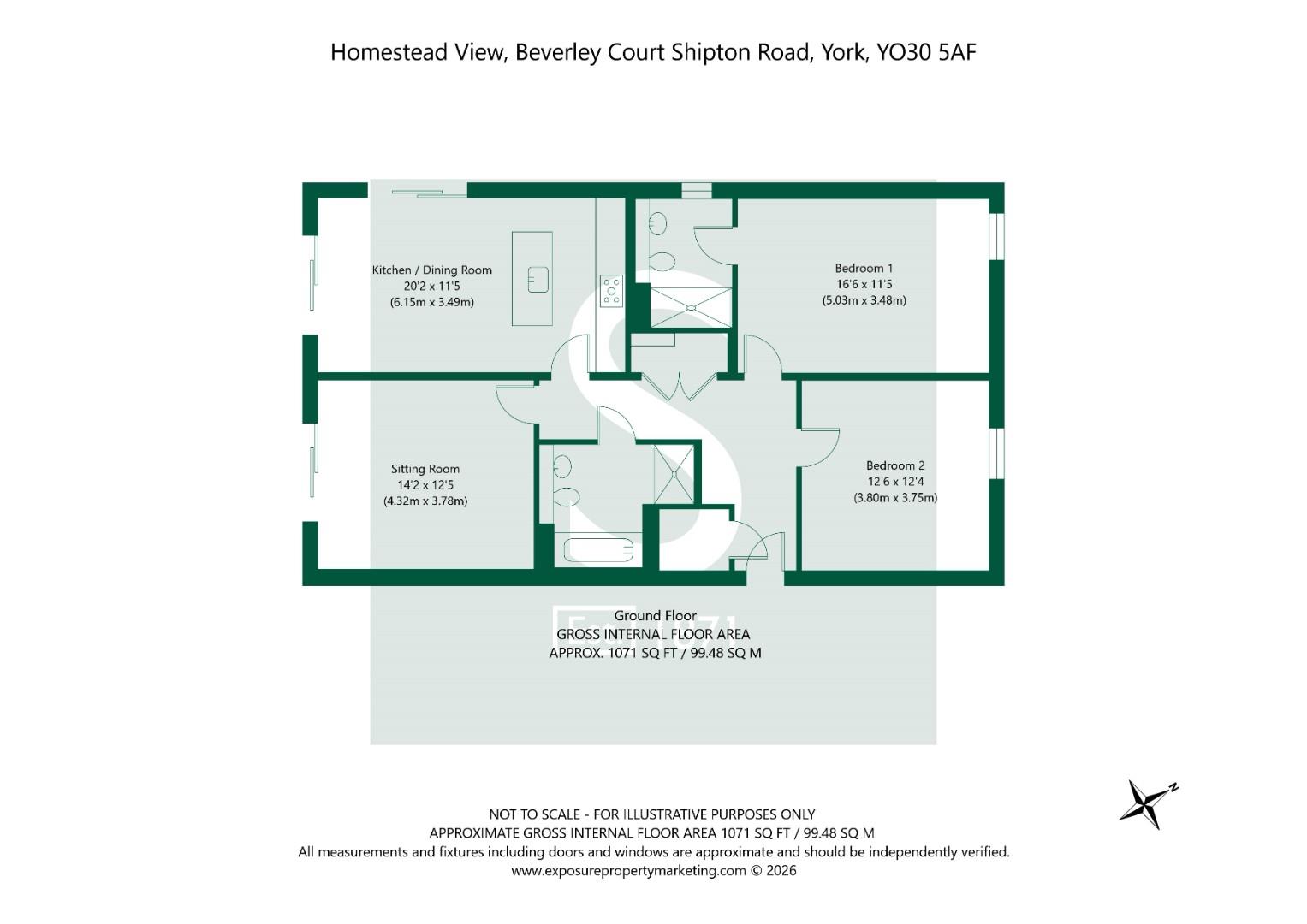 Beverley Court 18 Homestead View York YO30 5AF