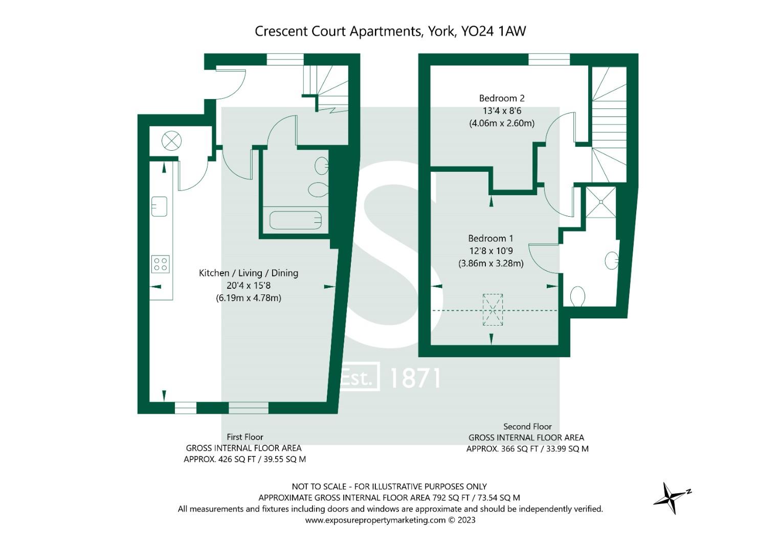 The Crescent 6, Crescent Court York YO24 1AW