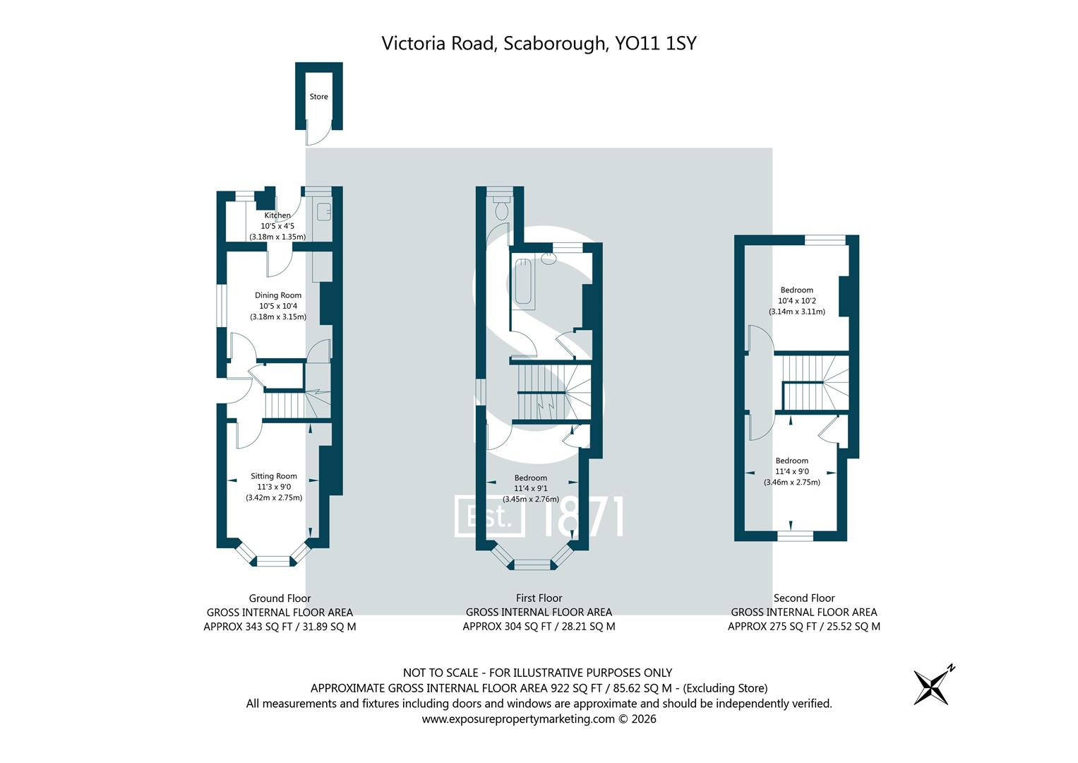 Victoria Road 141 Scarborough YO11 1SY