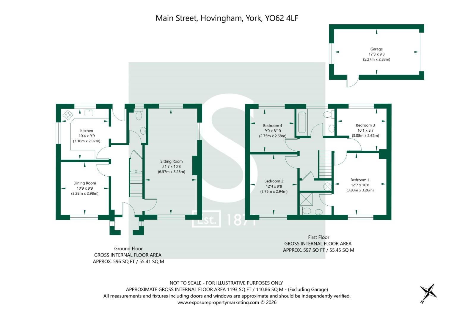 Main Street Fir Tree House York YO62 4LF