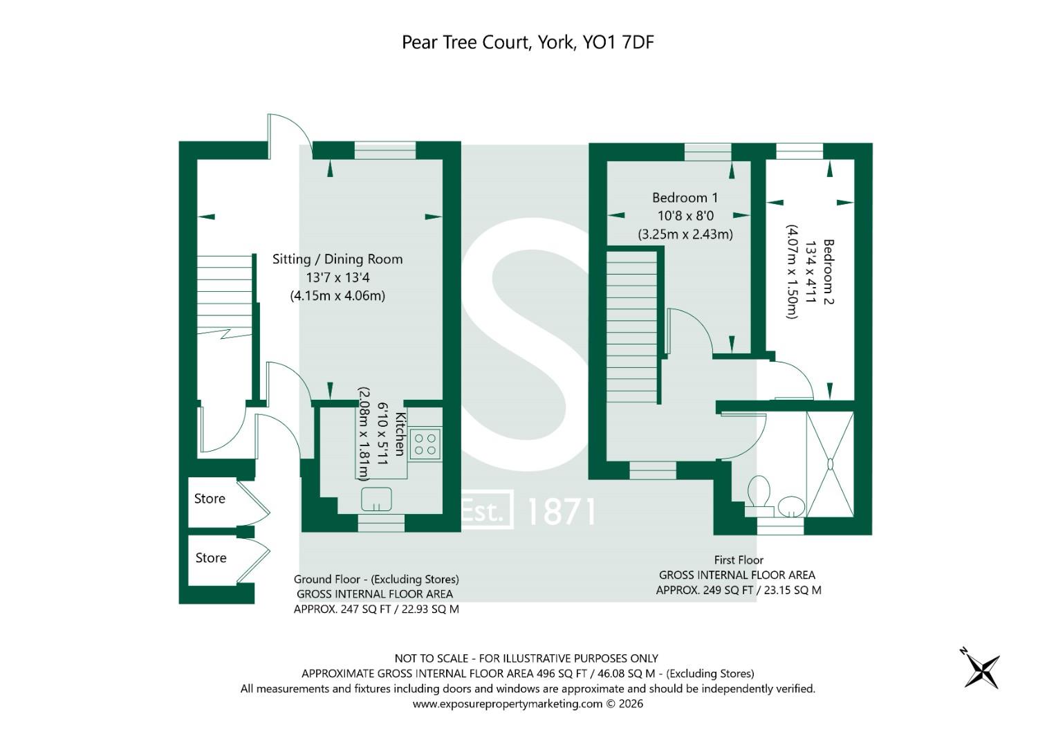 Pear Tree Court 1 York YO1 7DF
