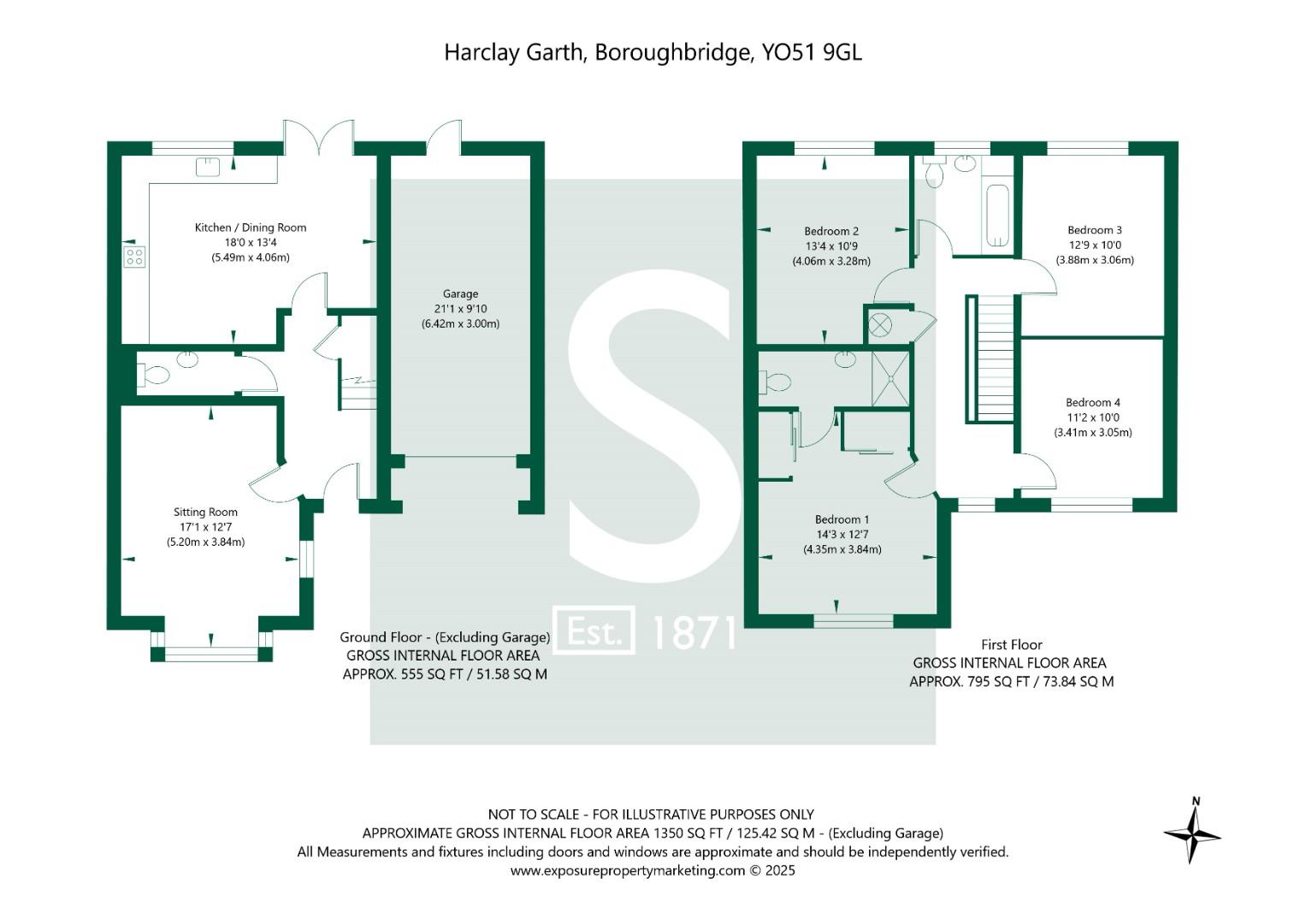 Harclay Garth 9 Boroughbridge YO51 9GL