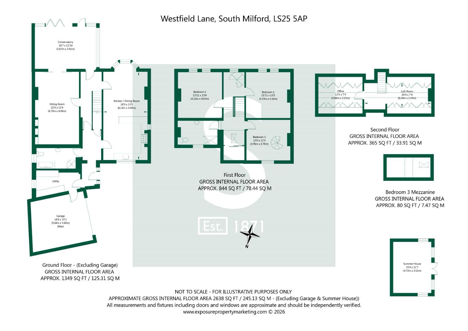 Westfield Lane 15 South Milford LS25 5AP
